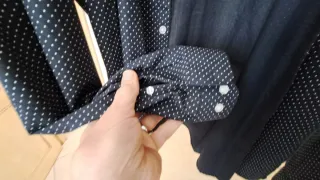 Camicia H&M Pois Cotone Taglia M