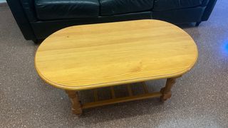 Mesa de centro de madera