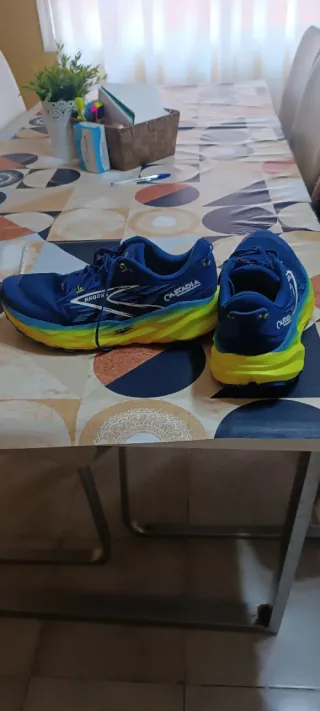 Brooks Cascadia 19 Running Azul/Verde T-45