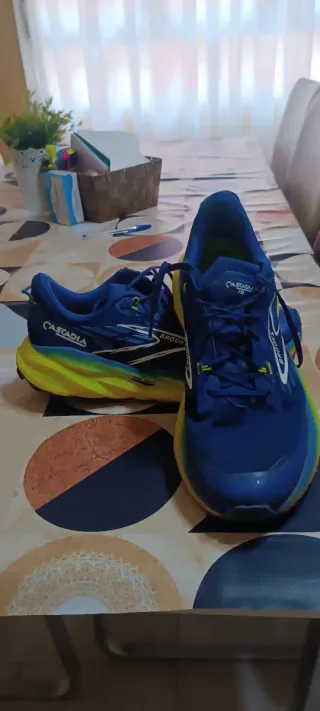 Brooks Cascadia 19 Running Azul/Verde T-45