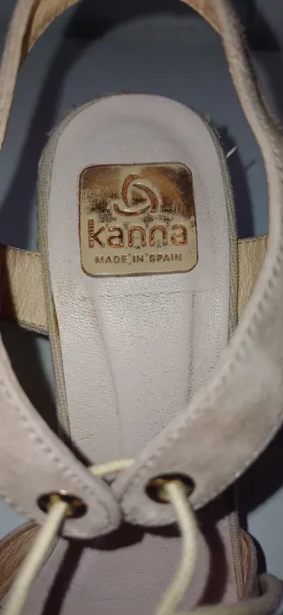 Alpargatas Kanna Esparto Talla 38