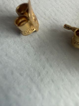 Pendientes Tous Oso Perla y Oro