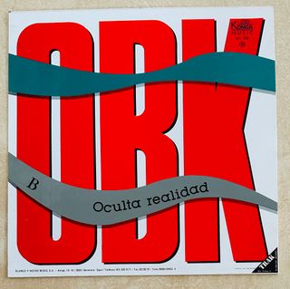 OBK VINILO MAXI DEJAME COMERTE 1991