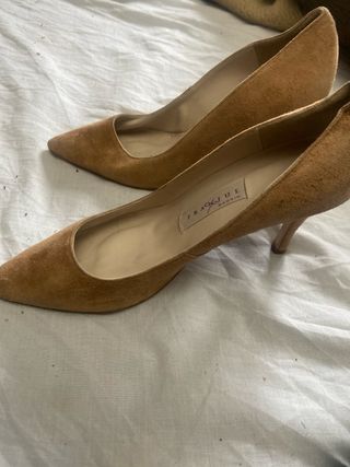 Zapatos de tacón Franjul ante