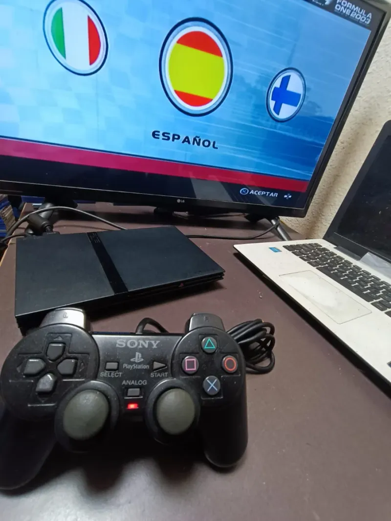 Consola PlayStation 2 Slim + Mando Dualshock 2 afbeelding 15