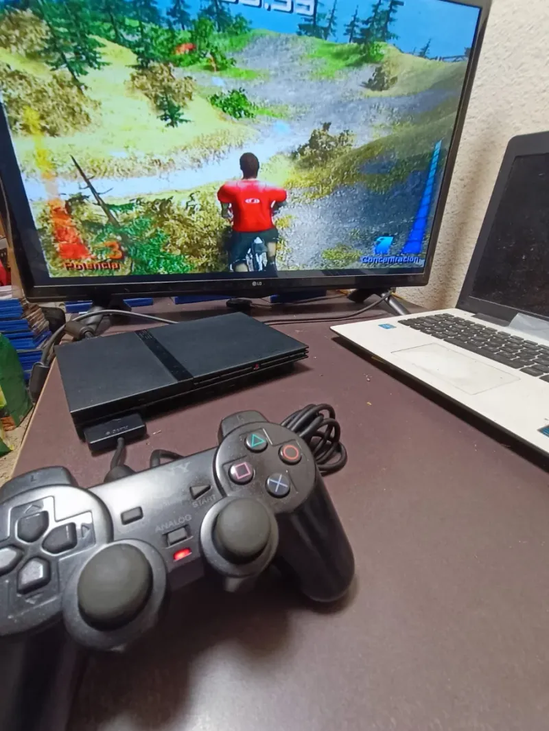 Consola PlayStation 2 Slim + Mando Dualshock 2 afbeelding 19