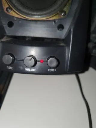 Altavoces NGS Negro/Gris