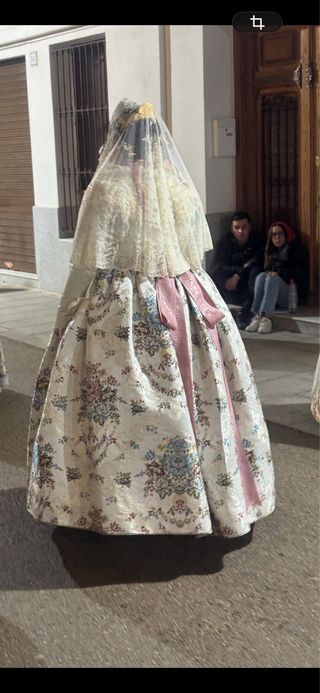 Mantilla Fallera Santos