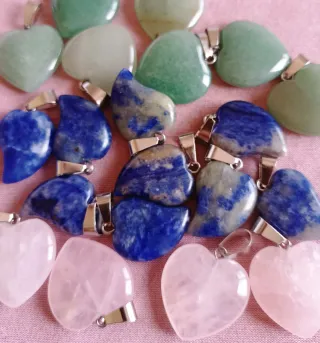 Colgantes Piedras Semipreciosas Variadas