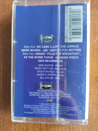 Lote 4 cassettes pop rock 80-90