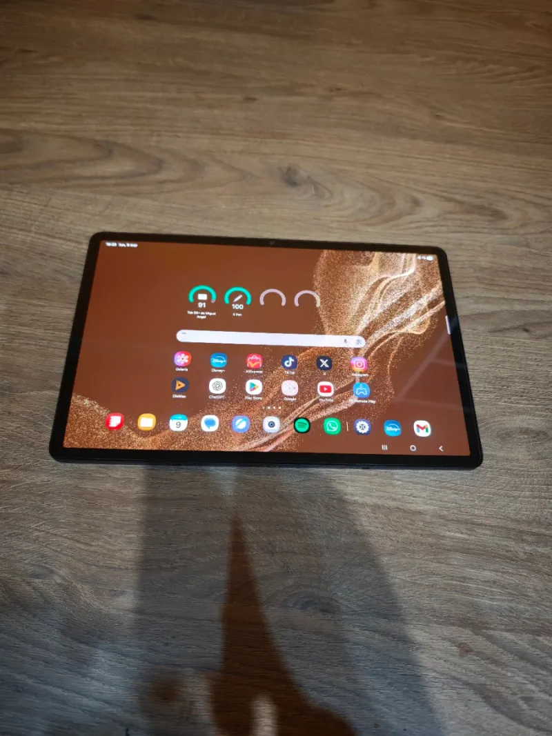Samsung Galaxy Tab S8+ 128GB WiFi Negro afbeelding 4