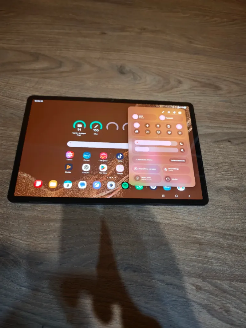 Samsung Galaxy Tab S8+ 128GB WiFi Negro afbeelding 5