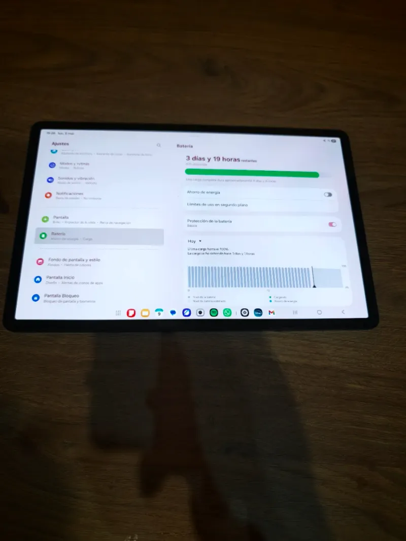 Samsung Galaxy Tab S8+ 128GB WiFi Negro afbeelding 7