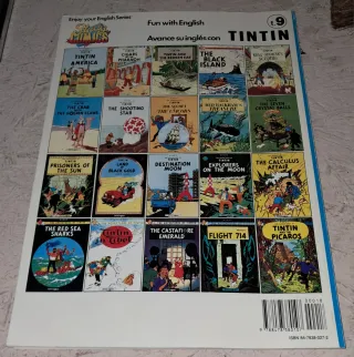 The Blue Lotus,  aventuras de Tintín, Inglés