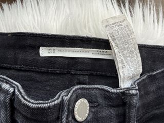 Jeans pitillo cintura alta - T34 - Negros