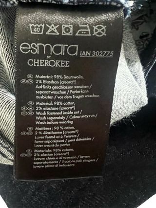 Talla 40. Vaquero elástico CHEROKEE.