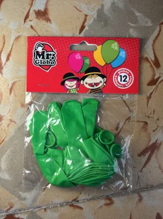 12 Globos por paquete
