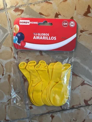 12 Globos por paquete
