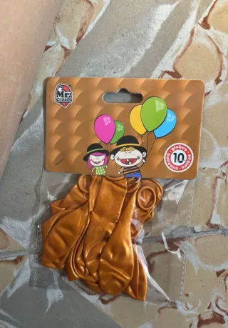 12 Globos por paquete