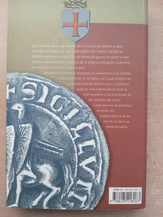 Historia General De Los Caballeros del Temple.