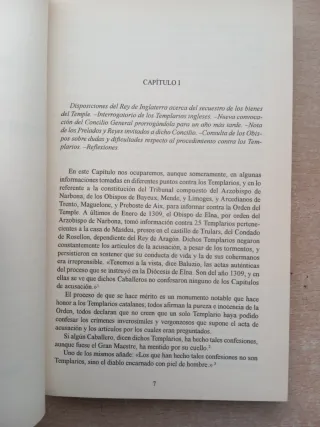 Historia General De Los Caballeros del Temple.