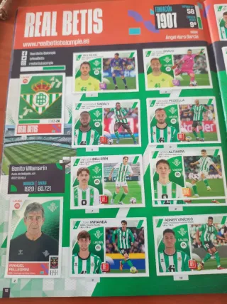 Álbum Cromos Liga 2023-24 Panini Completo