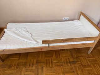 Cama infantil SNIGLAR madera con colchon