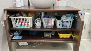 Mueble, espejo de baño, lavabo y griferia incluido