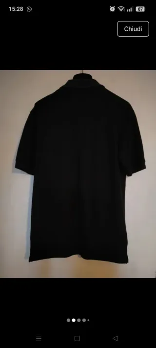 Polo uomo nero