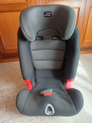 Silla coche Britax Römer gris