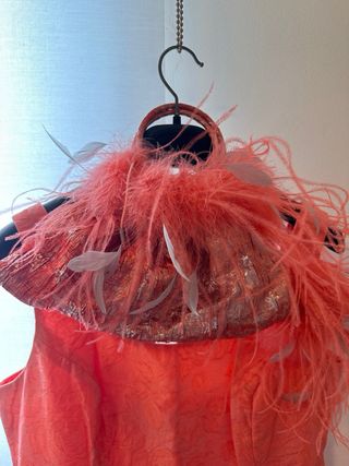 Conjunto Tapioca Chaqueta y Falda Naranja