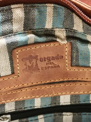 Bolso de piel Morgado unisex