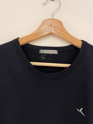 Camiseta azul marino manga corta