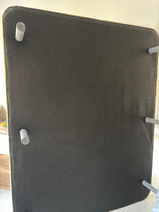 Estructura cama 150cm + base tapizada