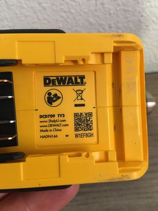 Taladro Original DeWalt DCD709