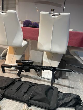 Equipo Airsoft Completo: Arma, Chaleco, Casco