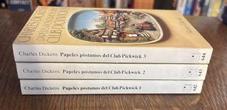 PAPELES PÓSTUMOS DEL CLUB PICKWICK 1,2,3