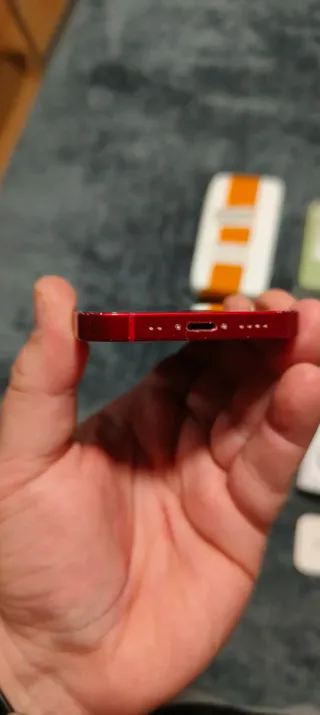 iPhone 13 mini rosso 89% Batteria + Extra