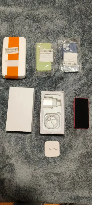 iPhone 13 mini rosso 89% Batteria + Extra