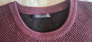 Jersey Gas granate talla L