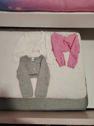 Rebecas niña 3 unidades