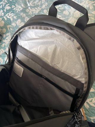 Mochila The North Face Negra/Gris Nueva