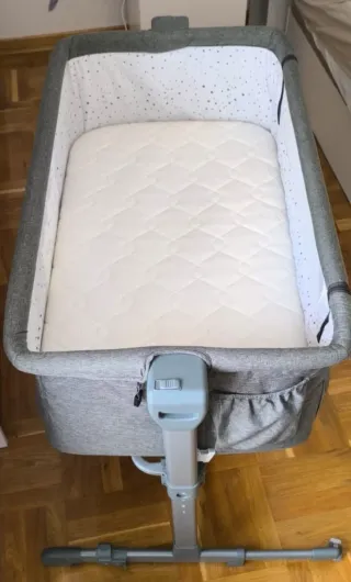 Minicuna colecho Kinderkraft Neste Up + colchón