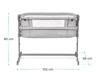 Minicuna colecho Kinderkraft Neste Up + colchón