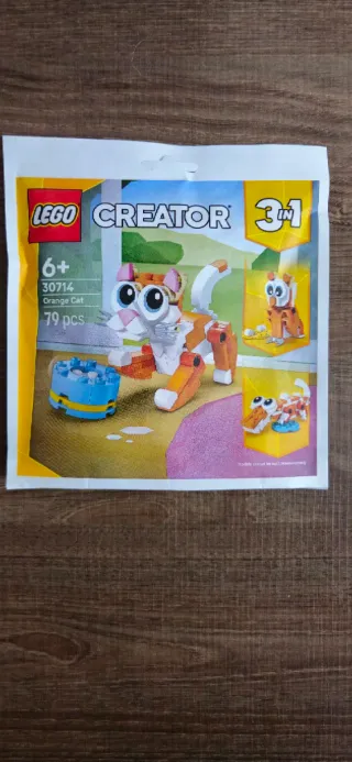 Lego Creator 30714 Gato Naranja