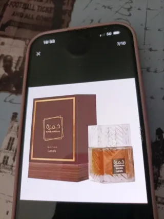 Lattafa Khamrah 2 en 1 Perfume 50ml x 2