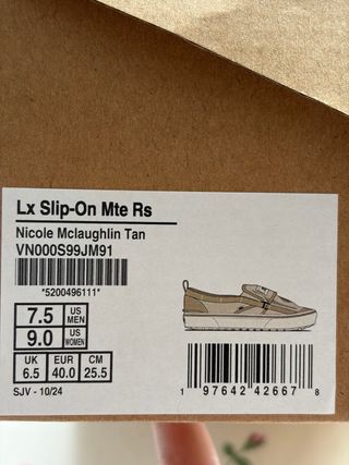 Vans LX Slip-On RS X Nicole McLaughlin