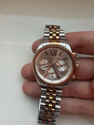 Orologio Michael Kors Lexington Bicolore Oro-Acc