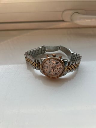 Orologio Michael Kors Lexington Bicolore Oro-Acc