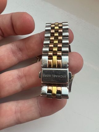 Orologio Michael Kors Lexington Bicolore Oro-Acc